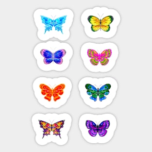 Watercolor Butterflies Pack Sticker